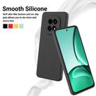 For Realme C63 5G / V60 5G Pure Color Liquid Silicone Shockproof Phone Case(Black) - 3