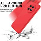 For Realme 13+ Pure Color Liquid Silicone Shockproof Phone Case(Red) - 3