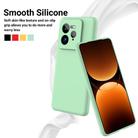 For Realme GT 7 Pro Pure Color Liquid Silicone Shockproof Phone Case(Green) - 3
