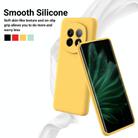 For Realme P2 Pro Pure Color Liquid Silicone Shockproof Phone Case(Yellow) - 3