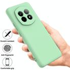For Realme P2 Pro Pure Color Liquid Silicone Shockproof Phone Case(Green) - 2