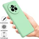 For Realme 14 Pro Pure Color Liquid Silicone Shockproof Phone Case(Green) - 2