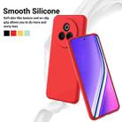 For Realme P3 Pro Pure Color Liquid Silicone Shockproof Phone Case(Red) - 3