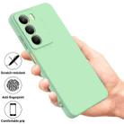 For Realme 14x Global Pure Color Liquid Silicone Shockproof Phone Case(Green) - 2