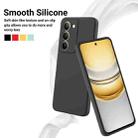 For Realme P3x Pure Color Liquid Silicone Shockproof Phone Case(Black) - 3