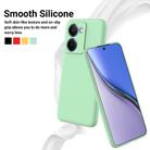 For Realme P3 Ultra 5G Pure Color Liquid Silicone Shockproof Phone Case(Green) - 3