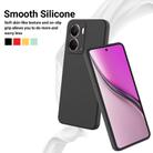 For Realme P3 5G / Narzo 80x 5G Solid Color Liquid Silicone Dropproof Full Coverage Phone Case(Black) - 3