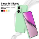 For Realme P3 5G / Narzo 80x 5G Pure Color Liquid Silicone Shockproof Phone Case(Green) - 3