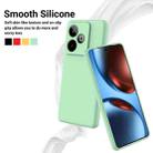 For Realme GT 7 / GT 7T 5G Solid Color Liquid Silicone Dropproof Full Coverage Phone Case(Green) - 3