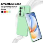 For Realme C71 4G Solid Color Liquid Silicone Dropproof Full Coverage Phone Case(Green) - 3