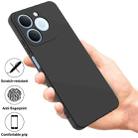 For Realme C71 4G India/Narzo 80 Lite 4G Solid Color Liquid Silicone Dropproof Full Coverage Phone Case(Black) - 2