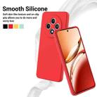 For OPPO Reno12 F 5G Pure Color Liquid Silicone Shockproof Phone Case(Red) - 3