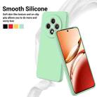 For OPPO Reno12 F 5G Pure Color Liquid Silicone Shockproof Phone Case(Green) - 3