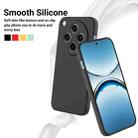 For OPPO Find X8 Pro Pure Color Liquid Silicone Shockproof Phone Case(Black) - 3