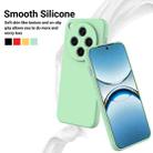 For OPPO Find X8 Pro Pure Color Liquid Silicone Shockproof Phone Case(Green) - 3