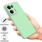 For OPPO Reno13 Pro 5G Global Pure Color Liquid Silicone Shockproof Phone Case(Green) - 2