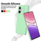 For OPPO A5 Pro 5G Solid Color Liquid Silicone Dropproof Full Coverage Phone Case(Green) - 3