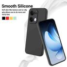 For OPPO Reno13 5G Global Solid Color Liquid Silicone Dropproof Full Coverage Phone Case(Black) - 3