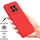 For OPPO F29 5G / A5 2025 Pure Color Liquid Silicone Shockproof Phone Case(Red) - 2