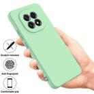 For OPPO F29 5G / A5 2025 Pure Color Liquid Silicone Shockproof Phone Case(Green) - 2
