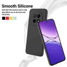 For OPPO F29 Pro 5G Pure Color Liquid Silicone Shockproof Phone Case(Black) - 3