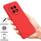 For OPPO F29 Pro 5G Pure Color Liquid Silicone Shockproof Phone Case(Red) - 2
