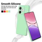 For OPPO A5 Pro 4G Solid Color Liquid Silicone Dropproof Full Coverage Phone Case(Green) - 3