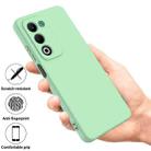 For OPPO A5 4G / 5G Global Solid Color Liquid Silicone Dropproof Full Coverage Phone Case(Green) - 2