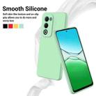 For OPPO A5 4G / 5G Global Solid Color Liquid Silicone Dropproof Full Coverage Phone Case(Green) - 3