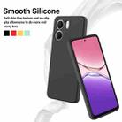 For OPPO A5x 4G / 5G Solid Color Liquid Silicone Dropproof Full Coverage Phone Case(Black) - 3
