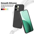 For OPPO Reno14 5G Global Solid Color Liquid Silicone Dropproof Full Coverage Phone Case(Black) - 3