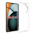 For Xiaomi Redmi A3 Waterproof Texture TPU Phone Case(Transparent) - 1