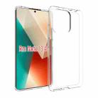 For Xiaomi Redmi Note 13 4G Waterproof Texture TPU Phone Case(Transparent) - 1