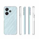 For Xiaomi Redmi Note 13R Waterproof Texture TPU Phone Case(Transparent) - 2