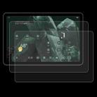 For Google Pixel Tablet 2 11 2pcs 9H 0.3mm Explosion-proof Tempered Glass Film - 1