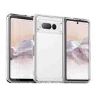 For Google Pixel Fold Colorful Series Acrylic + TPU Phone Case(Transparent) - 1