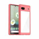 For Google Pixel 6A Colorful Series Acrylic + TPU Phone Case(Red) - 1