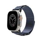 Nylon Two Section Watch Band For Apple Watch SE 2023 44mm(Blue) - 1