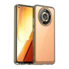 For Realme Narzo 60 Colorful Series Acrylic Hybrid TPU Phone Case(Transparent Grey) - 1