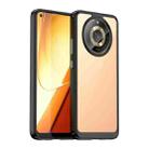 For Realme Narzo 60 Colorful Series Acrylic + TPU Phone Case(Black) - 1