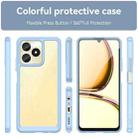 For Realme C51 Colorful Series Acrylic Hybrid TPU Phone Case(Blue) - 2