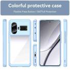 For Realme GT5 Colorful Series Acrylic Hybrid TPU Phone Case(Blue) - 2