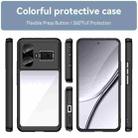 For Realme GT5 Colorful Series Acrylic Hybrid TPU Phone Case(Black) - 2