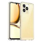 For Realme Note 50 Colorful Series Acrylic Hybrid TPU Phone Case(Transparent) - 1