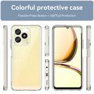 For Realme Note 50 Colorful Series Acrylic Hybrid TPU Phone Case(Transparent) - 2