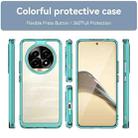 For Realme 13 Pro 5G Colorful Series Acrylic Hybrid TPU Phone Case(Transparent Blue) - 2