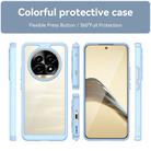 For Realme 13 Pro+ 5G Colorful Series Acrylic Hybrid TPU Phone Case(Blue) - 2