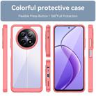 For Realme 13 5G Colorful Series Acrylic Hybrid TPU Phone Case(Red) - 2