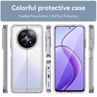 For Realme Narzo 70x Colorful Series Acrylic Hybrid TPU Phone Case(Transparent) - 2