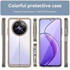 For Realme Narzo 70x Colorful Series Acrylic Hybrid TPU Phone Case(Transparent Grey) - 2